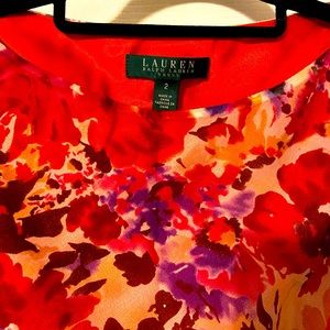 Ralph Lauren silk dress size 2